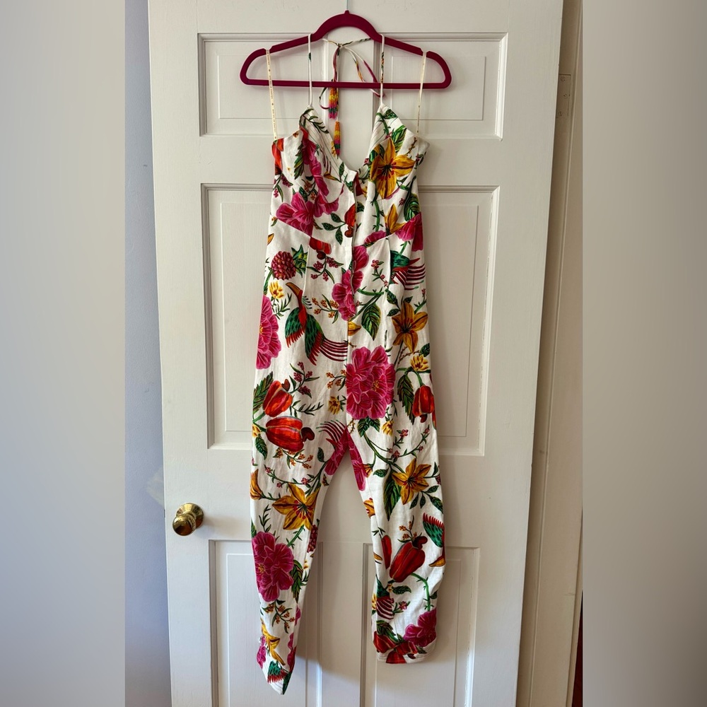 Farm Rio floral jumpsuit. Never worn, perfect for summer.